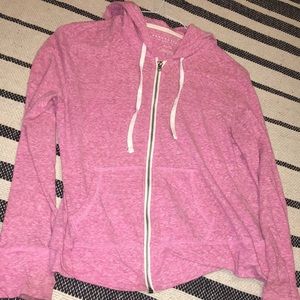Pink Aeropostale zipper hoodie